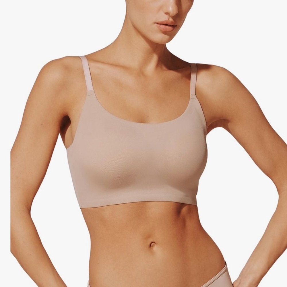 Thirdlove Wireless Taupe Adjustable Wireless Bra - image 1